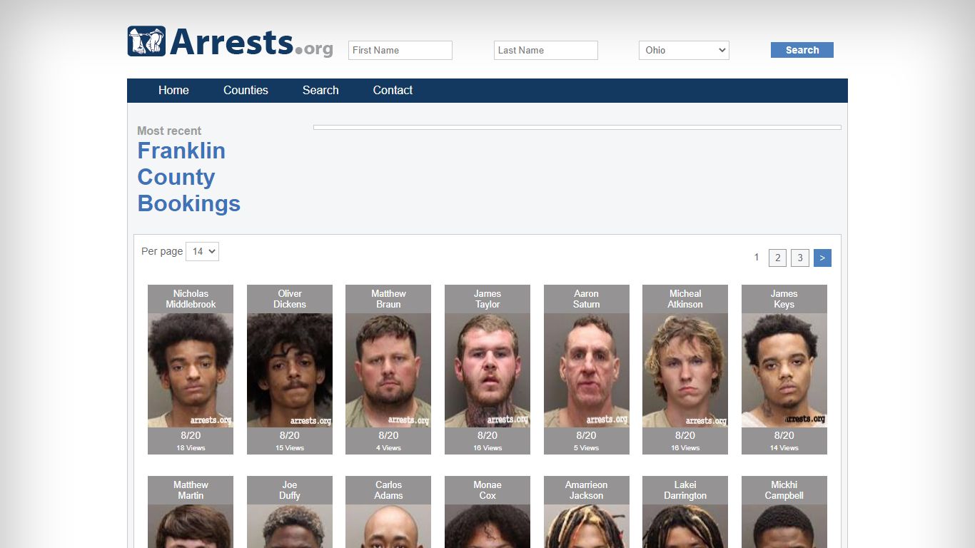 Franklin County Arrests and Inmate Search